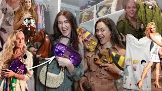 Exploring a closet FULL of Sex & the City and early 2000s Designer Pieces!