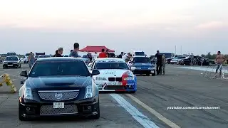 Drag Day Balti 2015. Class PRO RWD. Cadillac CTS-V / Speedster / E36 Turbo / Sierra Turbo