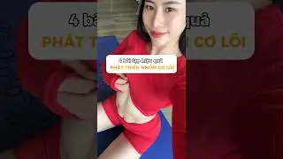 4 bài tập hiệu quả giúp PHÁT TRIỂN NHÓM CƠ LÕI #tranglefitness #fitness #exercise