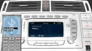 Ford Navigation System Travelpilot FX Mobile Phone Connection