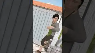 MOM Gets Stuck Into The Gate | SchoolBoy Runaway Escape #gamingengineer