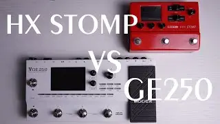 Mooer GE250 vs Line6 HX STOMP