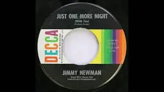 Jimmy C. Newman - Just One More Night (With You)