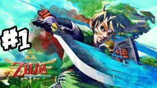 The Legend of Zelda: Skyward Sword Walkthrough Part 1 HD - So Stunning! - Let's Play (Wii Gameplay)