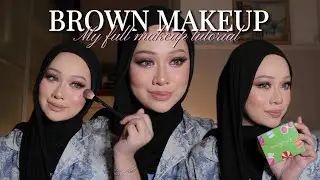 The Ultimate Brown Soft Glam | 30-Minute In-Depth Makeup Tutorial (with Candylicious Lenses)