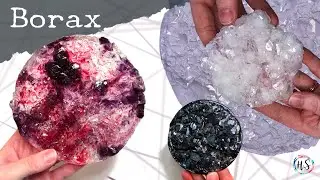Borax Crystals! Silicone Druzy Mold Making For Resin - How To Make Huge DIY Crystals - Part 2