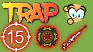 TRAPPING WITH 15X SCOPE! TROLLING With MINES in surviv.io