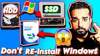 🔥Don't RE-Install Windows🔥Best HDD To SSD Windows Clone & DATA Migration Software @KshitijKumar1990