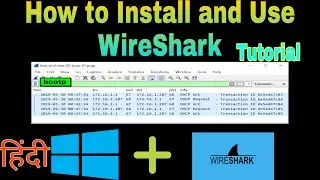 How to Install and use Wireshark in Windows | Learn WireShark in Hindi | Wireshark Tutorial