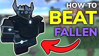 HOW TO EASILY BEAT FALLEN ON TDS - Tower Defense Simulator (ROBLOX)