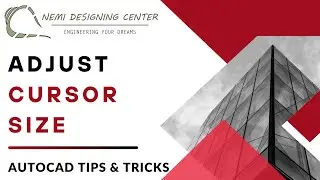 How to Change Cursor Size in AutoCAD | Adjust Crosshair & Pickbox Settings (Hindi)