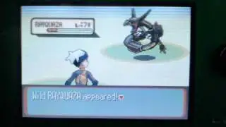 My Second Shiny Rayquaza in 2532 Soft Resets!