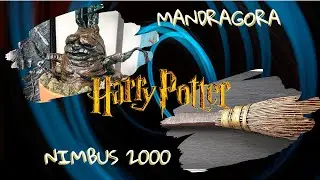 How to do Mandrake and Nimbus 2000? - Harry Potter DIY (english subtitles)