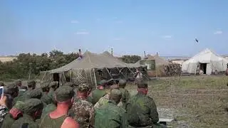 Молодая поэтесса Богдана Нещерет выступила перед бойцами Новороссии !