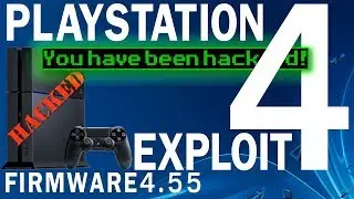 Playstation 4 Exploit FW 4.55 - Updating to 4.55 and self hosting