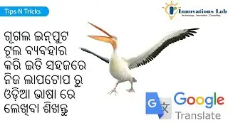 How to write in Odia from your laptop, No software needed, Just use Google Input Tool.