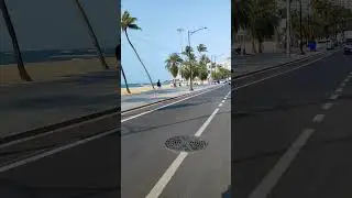 🏖️Вид на Центральный Пляж в Паттайя и поездка на местной тайской маршрутке по первой береговой линии