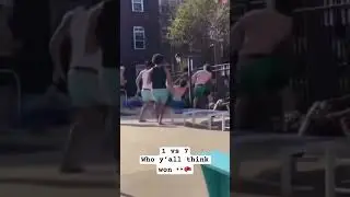 1 vs 7. This a crazy f!ght 🥊🥊🥊
