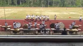 Keat Hwa Marching Band 2016 -  Percussion Opener