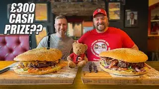 Eat This 3kg ”Heart Stopper” Burger Challenge and win £300 CASH in Shrewsbury, England!!