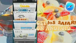 How to get ios safari on andriod❣️