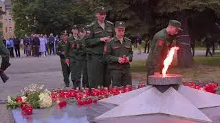 Черняховск. Акция "Свеча памяти". Возложение (22.06.2024)