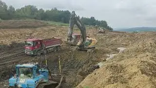S19 MP-D 29.07-04.08.2024 pobór materiału do badań, roboty drogowe i ziemne