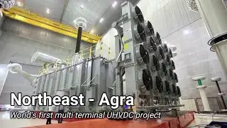 India's ultra high voltage DC power transmission project