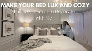 Fall 2023| How to Make a Luxurious and Cozy Bed