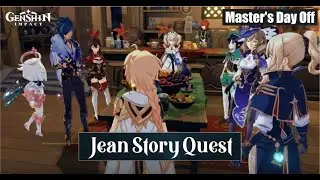 Genshin Impact Jean Story Quest - Master's Day Off