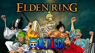 We Modded Elden Ring to play as The STRAWHATS (One Piece Modded Build)