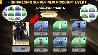 Indonesian server new discount event just like mystery shop 🔥 ff Indonesia server new event today 🎯