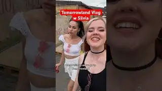 We went to Tomorrowland yesterday (get it)(lol) #tomorrowlandwithyoutube #vlog #comedy #tomorrowland