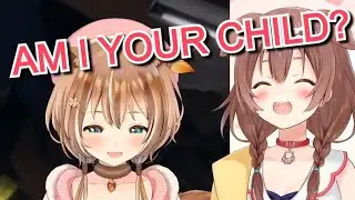 Risu Asks Korone THE Question, Shows Her Okayu Voice [Eng Subs/Hololive/HololiveID]
