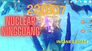NINGGUANG IS INSANE | Nuclear Ningguang Damage Showcase : Genshin Impact