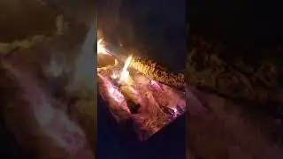 Просто видео с огнём из Алтая