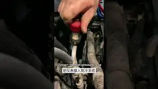 Wholesale Refrigerant HVAC gauge#carcare #usa #australia #hvacrepair #refrigerator #duoyi #hvac