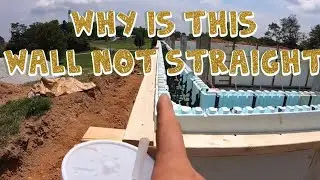 How to stack ICF basement walls 