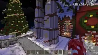 Обзор новогодней карты для майнкрафт!