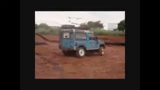 RC4WD Land Rover D90-speeding -bashing-jumping-crashing....