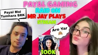 Live Flirt PAYAL GAMING & Mr Jay Plays | Mr Jay Becomes Srk Kabhi Khushi Kabhi Gham | 