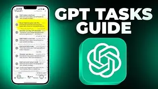 Maximize Productivity: How to Use ChatGPT Tasks