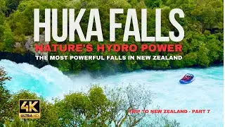 Huka Falls | Nature’s Hydropower #newzealand #waterfall  #travel #australia #nature #northisland