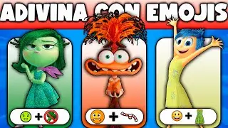 Guess Inside Out 2 with Emojis 😀❤️ Joy 💛 Anxiety 😱 Disgust 💚 Fear 😰 Anger 😡 INSIDE OUT 2 🥰