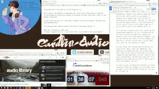 The Pre-Livestream Livestream =D [Writing a script for today]