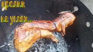 Кролик целиком на углях... от КазаН ГараЖ