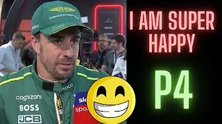 Fernando Alonso  interview P4 qualifying saudi arabia GP #f1 #fernandoalonso  #saudigp  #formula1