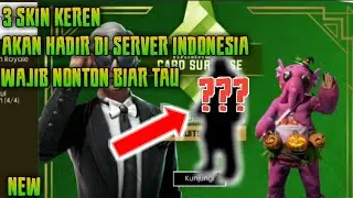 Skin Terbaru Yang akan datang Di server indonesia Free fire battleground