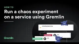 Chaos Engineering in 60 seconds - Attack a service