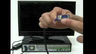 How to connect a Digital Video Recorder (DVR) to a Monitor